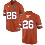 Men's Florida Gators #26 Robert Clay NCAA Nike Orange Authentic Stitched College Football Jersey FNG2262YC